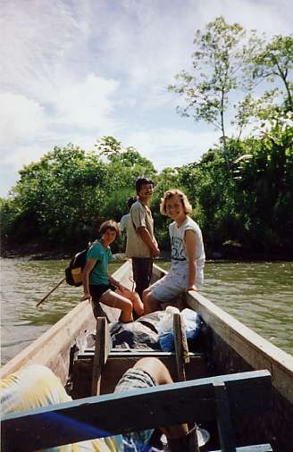 En pirogue
